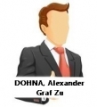 DOHNA, Alexander Graf Zu